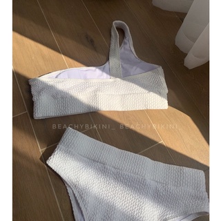 Set bikini 2 mảnh chéo vai