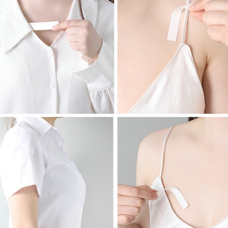 Cuộn Băng Keo Hai Mặt Trong Suốt Dài 5M Dùng Dán Áo Ngực / Đồ Lót
