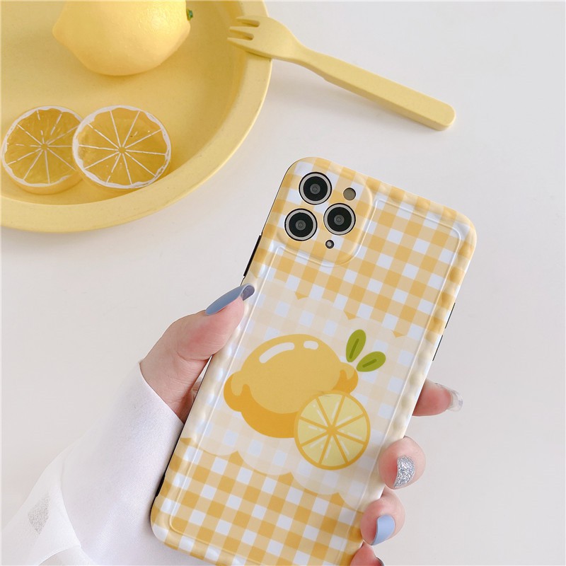 Ốp iPhone Caro Vàng iPhone 7Plus/8Plus/X/Xs Max/11/11 Pro/11 Pro Max - ốp iphone