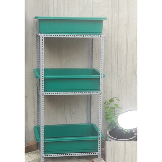KỆ TRỒNG RAU 3 CHẬU ( KỆ KHÔNG CHẬU)