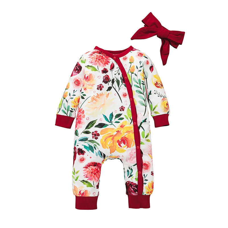 Body bé trai bé gái bộ đồ sơ sinh từ 0 đến 24 tháng bodysuit liền thân cotton mùa hè dài tay quần áo cho bé trẻ em