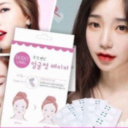 Hộp 40 Miếng Dán Thon Mặt “Thần Kỳ”, Giúp Tạo Mặt Vline Dodo Label