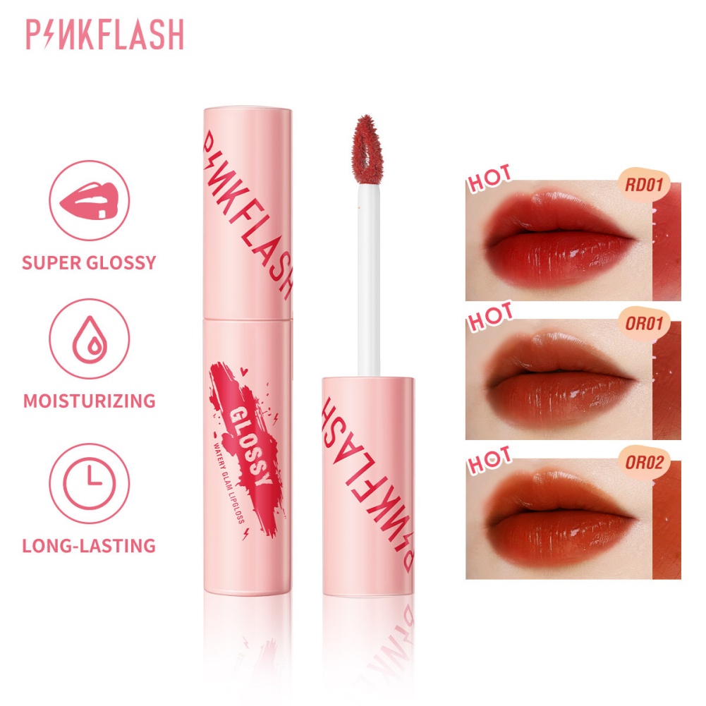 Son Môi Dạng Lỏng Dưỡng Ẩm Lâu Trôi Không Dính Chất Lượng Cao PINKFLASH