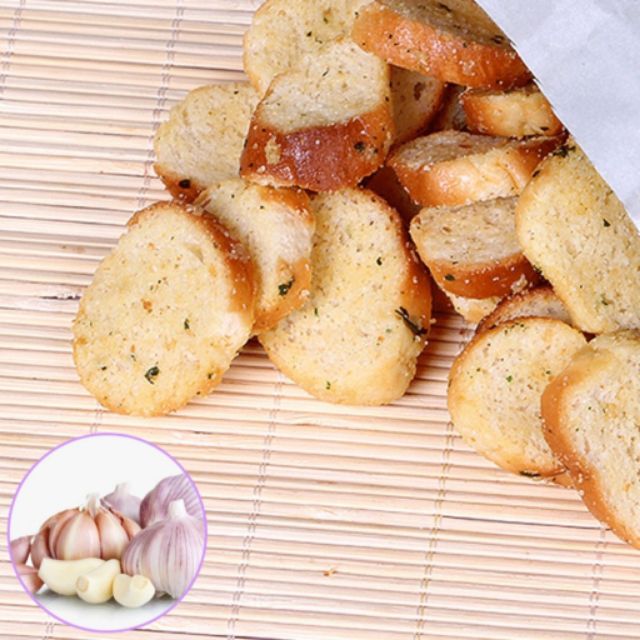 Bánh mì sấy bơ tỏi Samlip 120gr Hàn Quốc