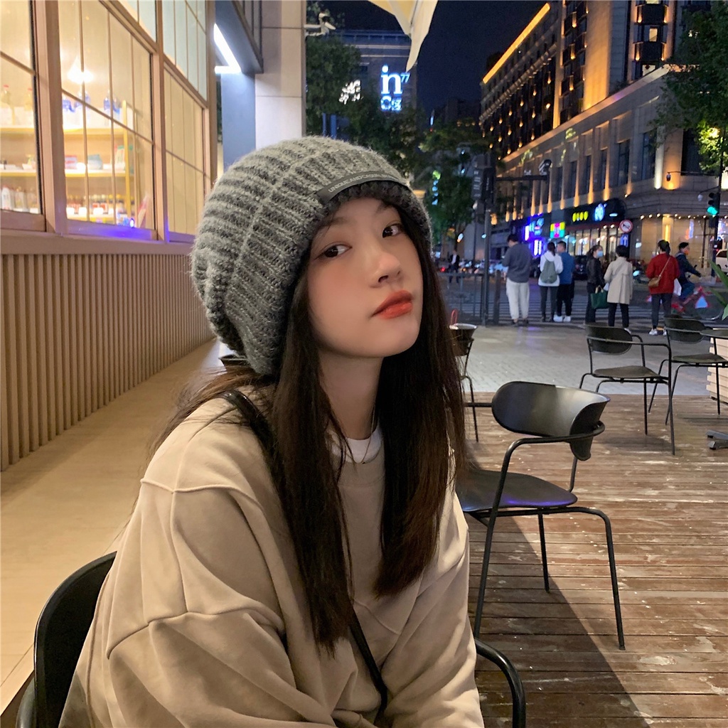 Mũ len giữ ấm thời trang mùa đông trẻ trung cho nữ