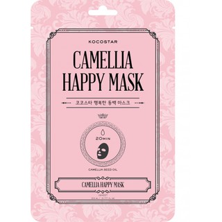 Mặt Nạ Hạnh Phúc Hoa Trà Đỏ Camellia Kocostar KOCOSTAR Camellia Happy Mask