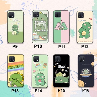 Ốp lưng điện thoại oppo a16k in hình khủng long siêu cute, đáng yêu