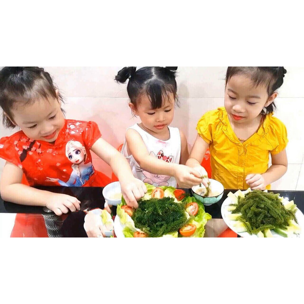Rong Nho Tách Nước | Gói 100.GRAM + 2 gói Xốt Mè