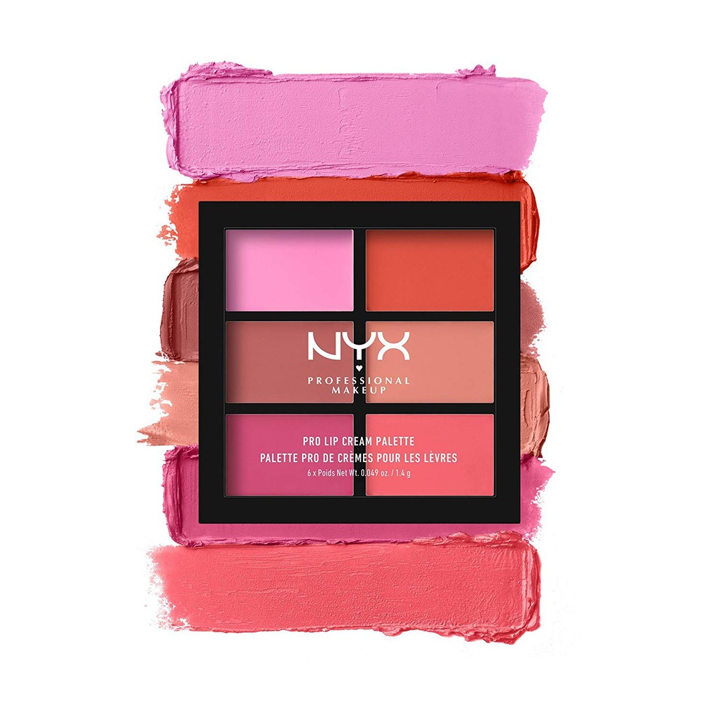 BẢNG SON KEM 6 Ô NYX PRO LIP CREAM PALETTE NHẬP KHẨU CHÍNH HÃNG