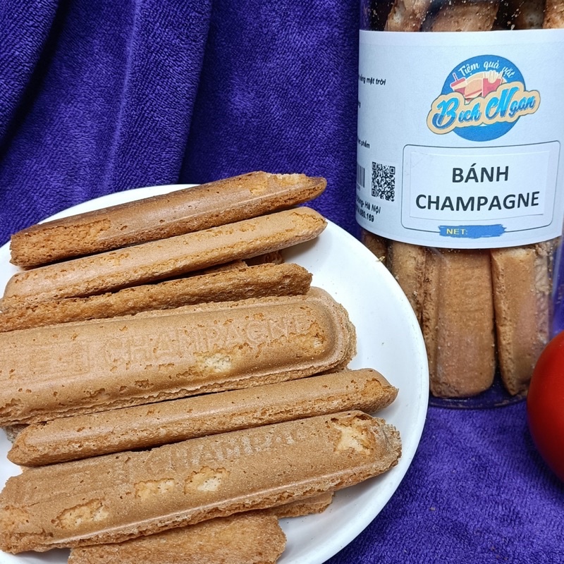 Bánh Champagne Không Đường Siêu Ngon 400g - Đồ Ăn Vặt