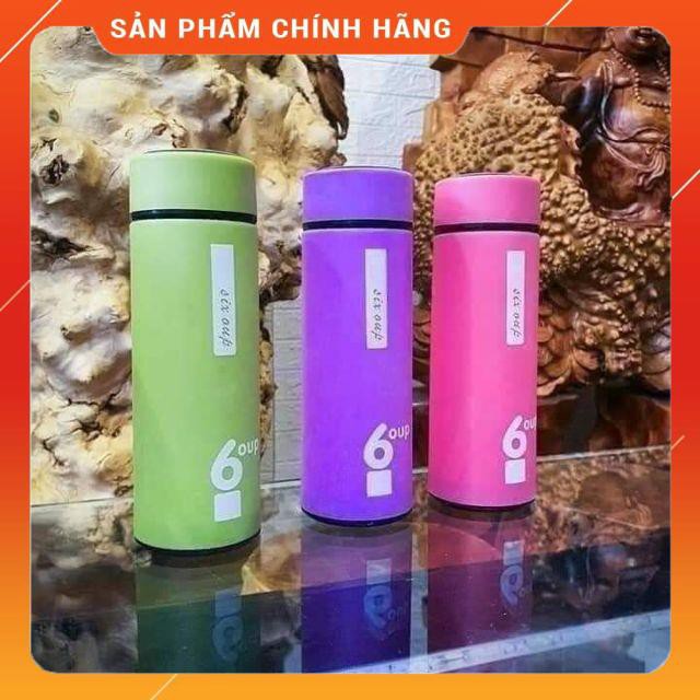 [HÀNG SIÊU TỐT] XẢ KHO Bình nước 6UP 450ml lõi thủy tinh tuyển sỉ sll