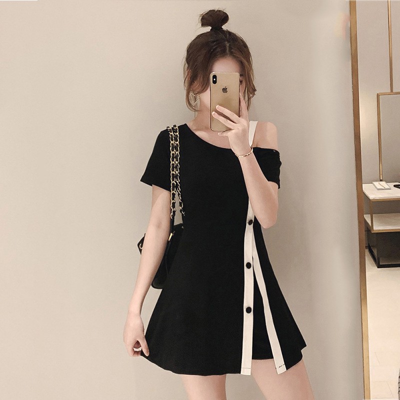 Set đồ nữ trễ vai ulzzang sang chảnh cao cấp mùa hè 💖 Set trang phục quần áo nữ mặc hè cực đẹp | BigBuy360 - bigbuy360.vn