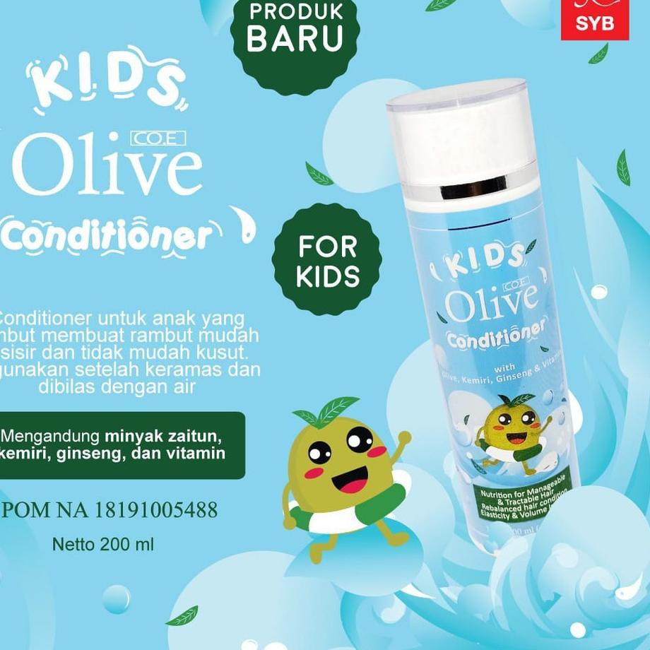 (Hàng Mới Về) Dầu Gội Đầu Olive Coe Cho Trẻ Em Condi Qt1