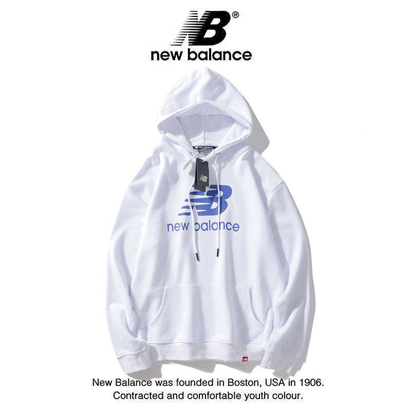 Mới New Balance Áo Hoodie Thời Trang Năng Động Cho Cặp Đôi