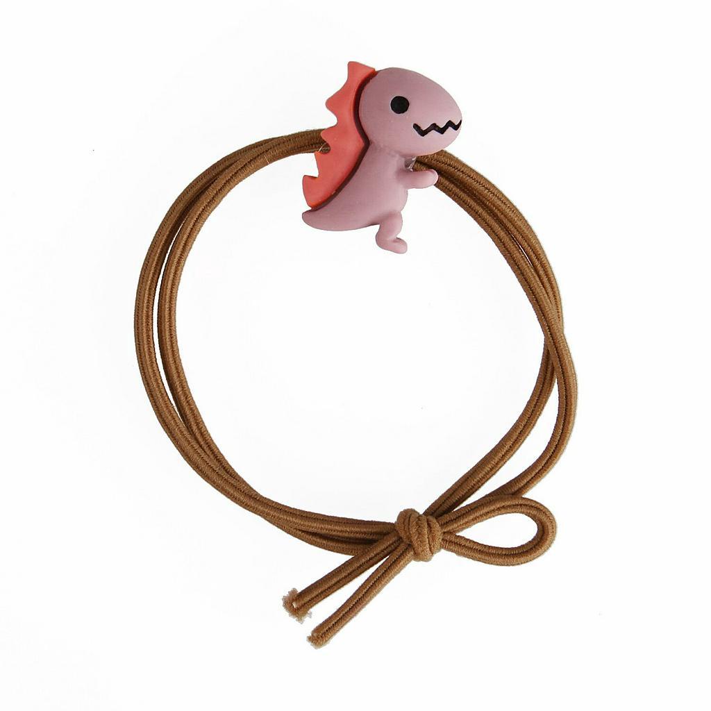 Dây Buộc Tóc Hình Khủng Long Đáng Yêu Cho Bé Gái