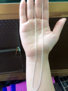 Dây chuyền bạc (ảnh thật)