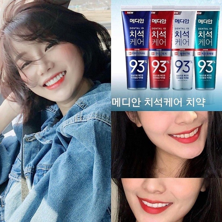 Kem Đánh Răng Tinh Chất Chanh Median Dental IQ 93% Original 120g