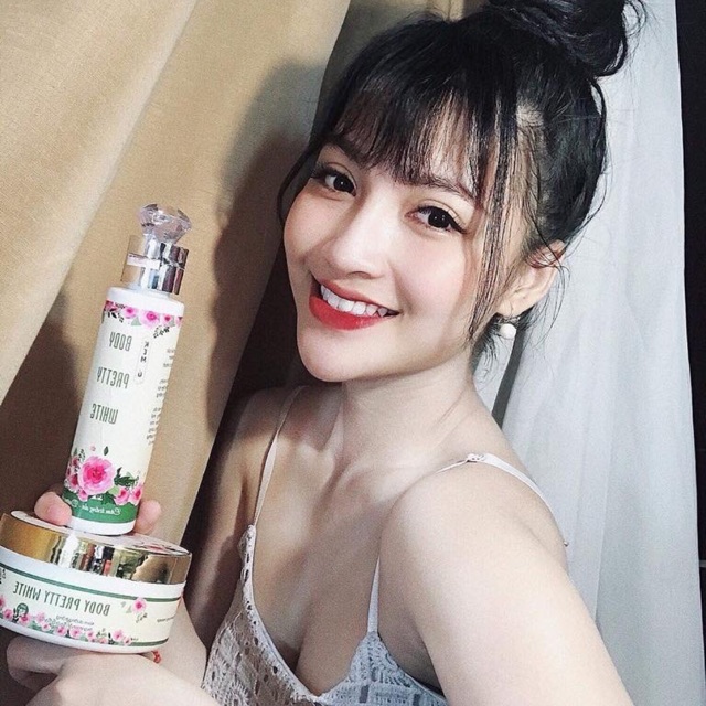 Kem dưỡng trắng body Pretty White ( Tặng ủ nhả nắng )