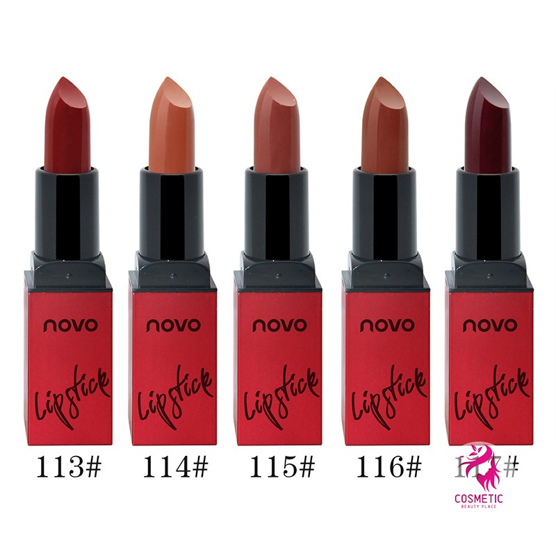 Son Thỏi NOVO Lipstick Colour Lasting P612