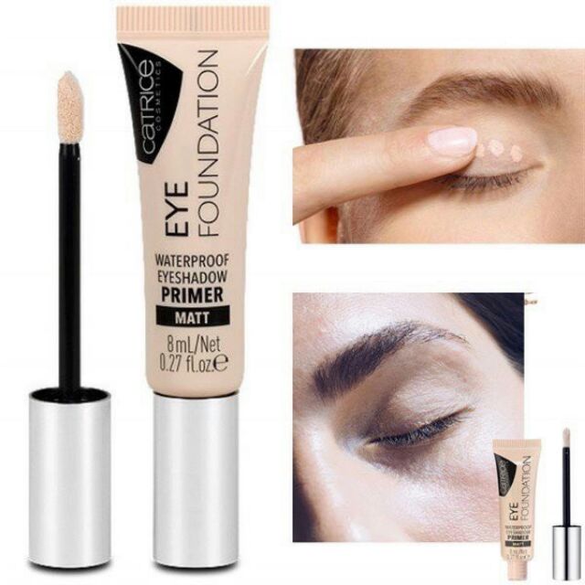 Kem Lót Mắt Catrice Eye Foundation Waterproof Eyeshadow Primer Matt (8ml) | BigBuy360 - bigbuy360.vn