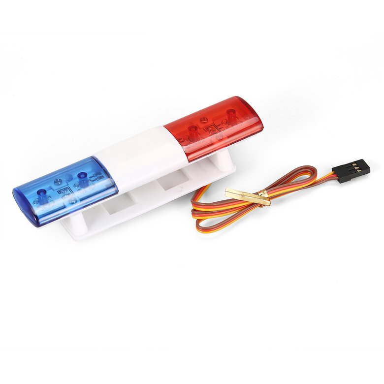 Thanh đèn led PK AX-501 nhấp nháy đa năng cho mô hình xe cảnh sát điều khiển từ xa TAMIYA tỉ lệ 1/10 1/8