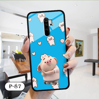 Ốp lưng kính 3D Xiaomi Redmi Note 8 Pro- hình cute