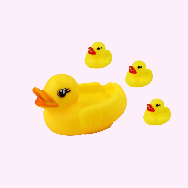 Đồ Chơi Nhà Tắm Hình Vịt Mẹ Và Vịt Con Đáng Yêu