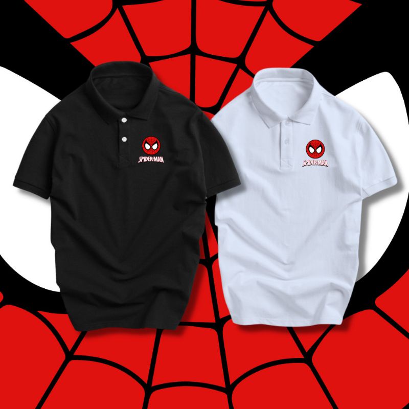 Áo thun polo nam cổ bẻ Marvel, nhiều mẫu - Vải cá sấu, hình ảnh sắc nét, không xù lông, không ra màu, co giãn 4 chiều