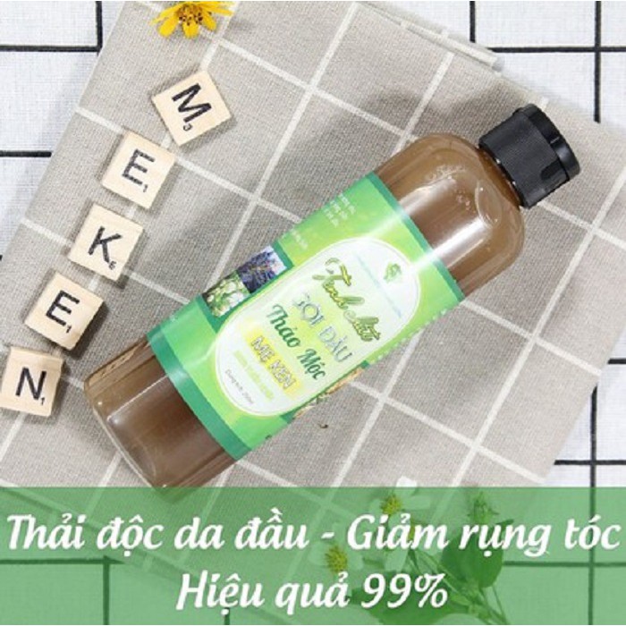 Dầu Gội Thiên Nhiên - TINH CHẤT GỘI ĐẦU THẢO MỘC MẸ KEN- Dùng được cho em bé