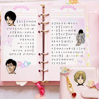 Sticker Dán Chống Thấm Nước Hình Attack On Titan