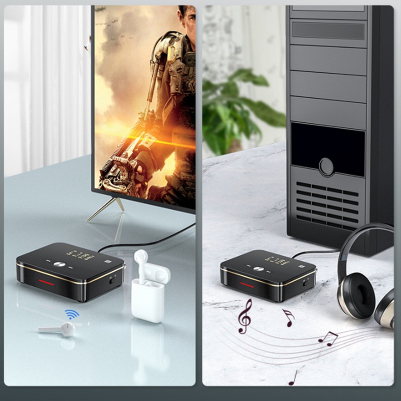 Thiết bị thu phát âm thanh Bluetooth 5.0 RCA APTXLL 3.5mm AUX M8