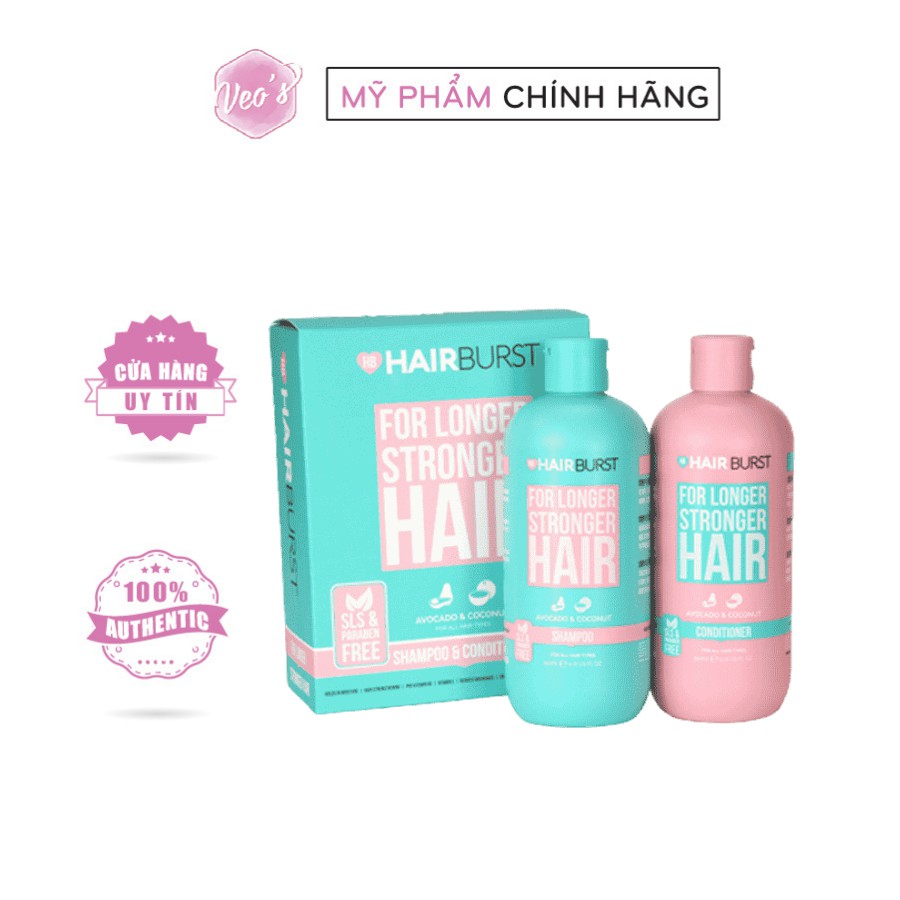 Bộ dầu gội xả HAIRBURST