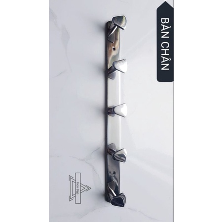 MÓC TREO QUẦN ÁO,MẮC ÁO GẮN TƯỜNG,(BÀN CHÂN),CAO CẤP, SIÊU TIỆN DỤNG,CHẮC CHẮN,INOX 304 CHỐNG ĂN MÒN CAO