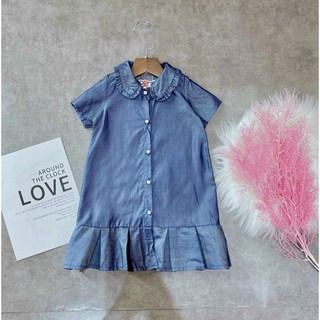 Đầm denim BÉ GÁI