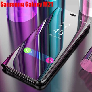 Ốp lưng Samsung Galaxy M21 Ốp lưng tráng gương điện tử Ốp lưng Samsung M21 Ốp lưng GalaxyM21 Ốp lưng lật