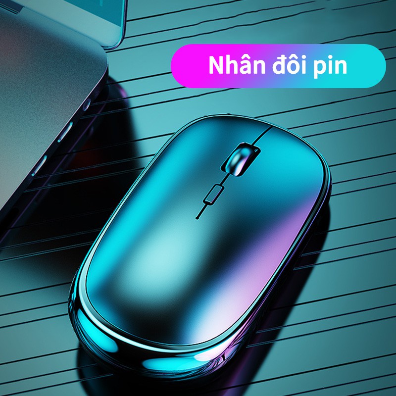 Chuột không dây S10S yên tĩnh Bluetooth thích hợp cho chơi game và văn phòng