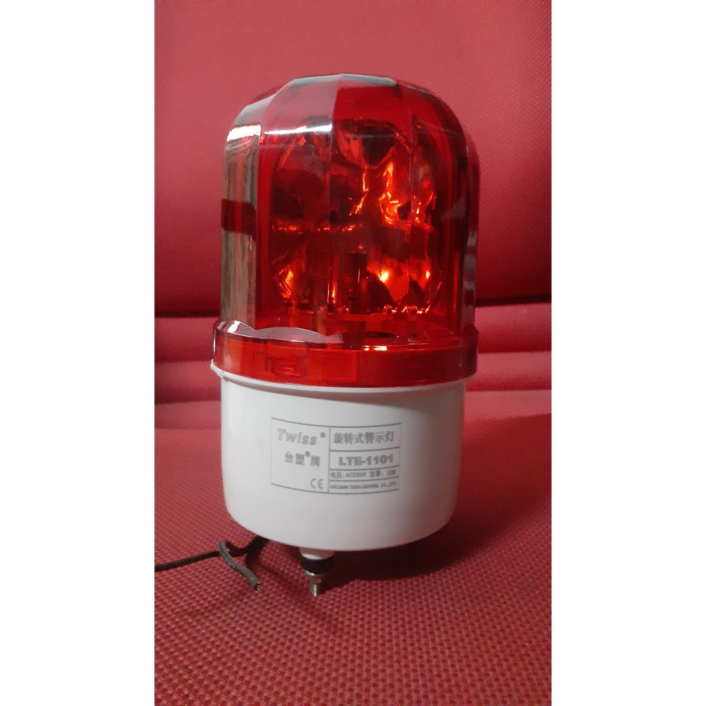 Đèn cảnh báo công trình thi công, đèn led xoay cảnh báo tín hiệu LTE-1101 sử dụng điện 220V