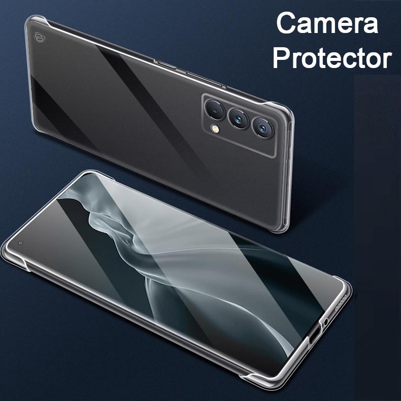 Ốp điện thoại PC cứng nhỏ trong suốt cho Realme GT Explorer Master Neo Flash 5G