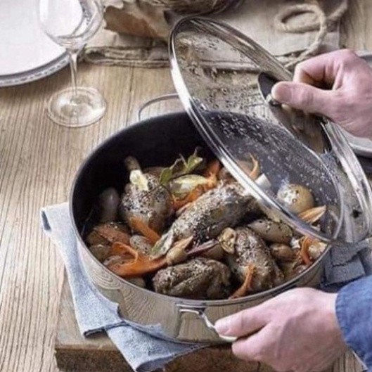 Nồi chảo WMF 28cm, NHẬP KHẨU TỪ ĐỨC, BẢO HÀNH 12 THÁNG