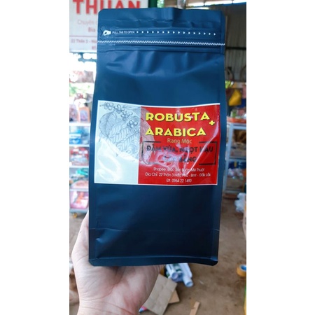 CÀ PHÊ ARABICA VÀ ROBUSTA 500gr (Rang xay& Nguyên Chất)