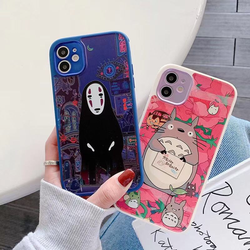 Ốp Điện Thoại Totoro / Vô Diện Cho Iphone12 / 12pro Max / 12mini / 7plus / 8 / 11pro Max / Xsmax