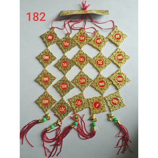 VUÔNG HOA VĂN TRANG TRÍ TẾT