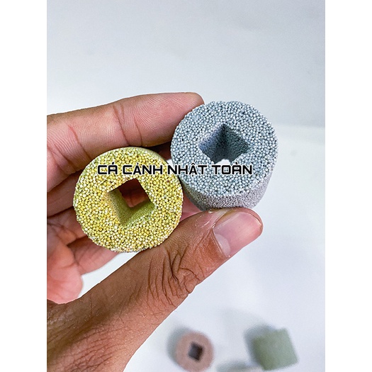 SỨ LỌC VIÊN TRỤ 5 MÀU ANEROBIC VẬT LIỆU LỌC HỒ CÁ 1KG