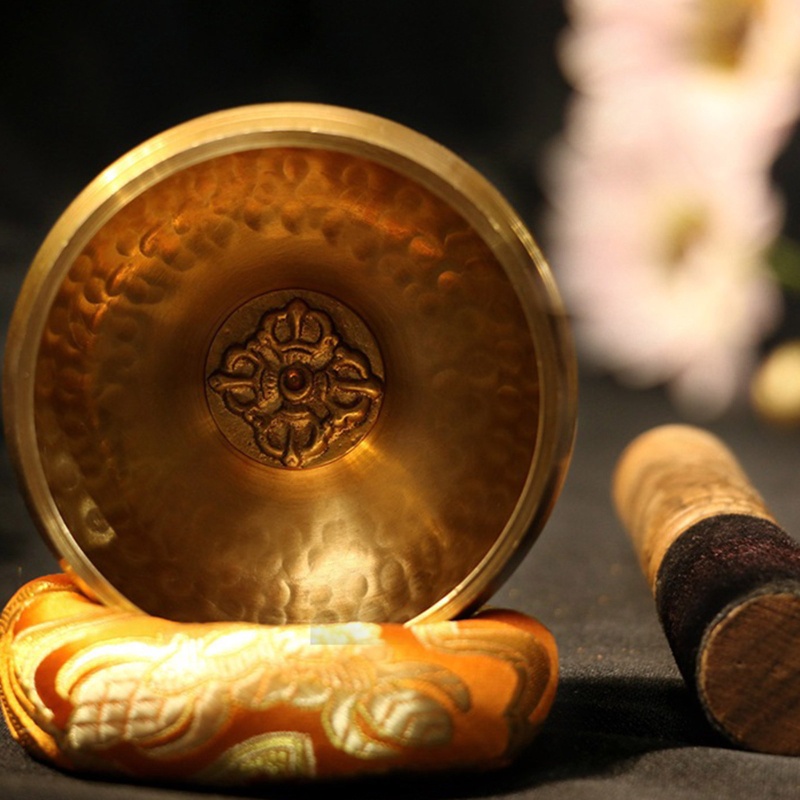 Bộ Bát Và Vòng Đệm Phong Cách Phật Giáo Tây Tạng Cho Phòng Ngủ / Yoga / Studio De