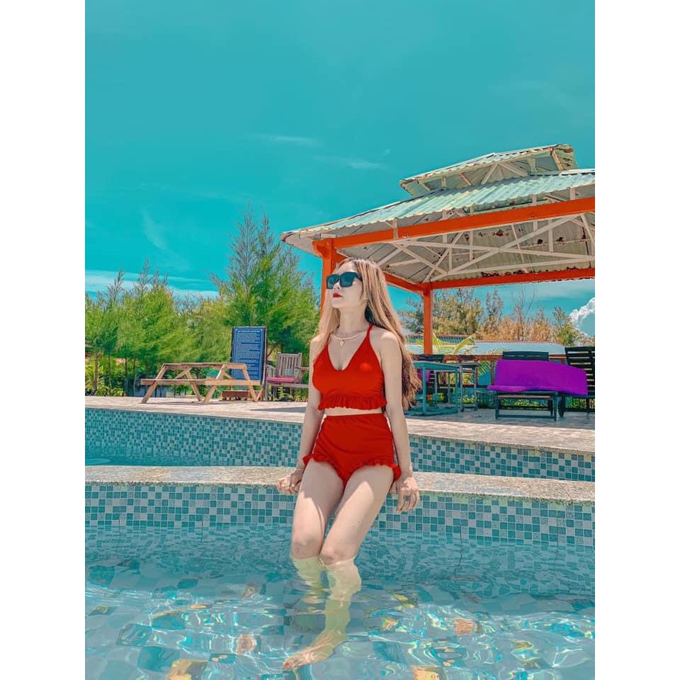 Bikini, Đồ Bơi Hai Mảnh Bánh Bèo ODERI HM-089