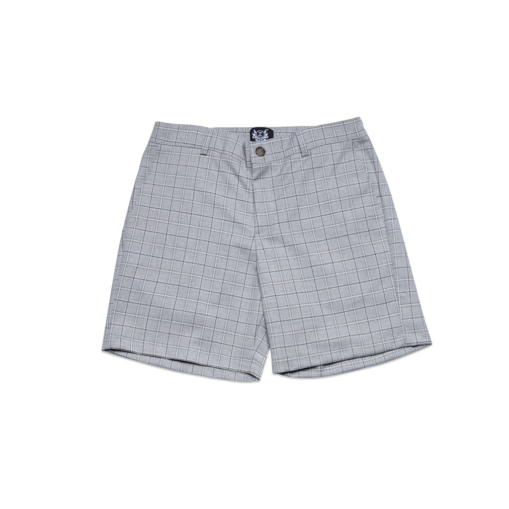 Quần ZOMBIE® Grey Plaid Short Pants