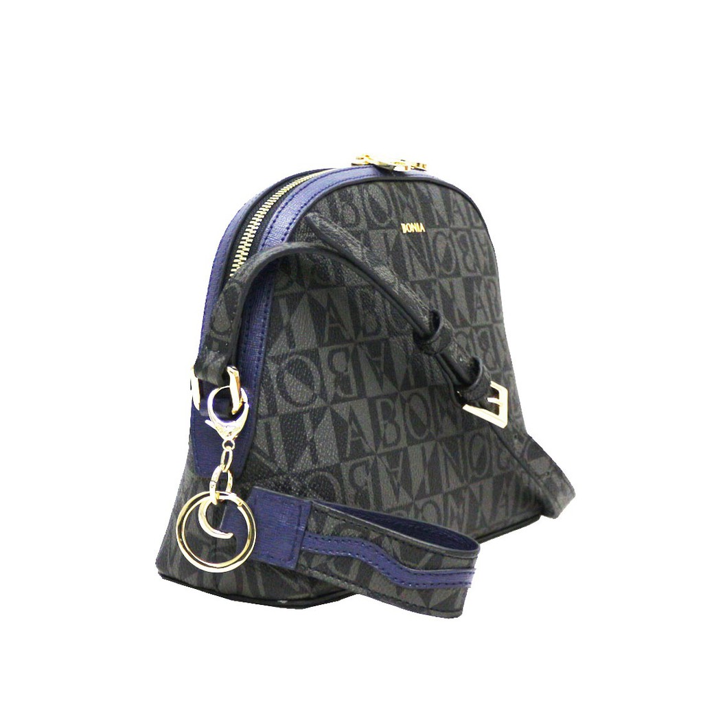 Túi hến đeo chéo nữ in họa tiết BONIA Monogram