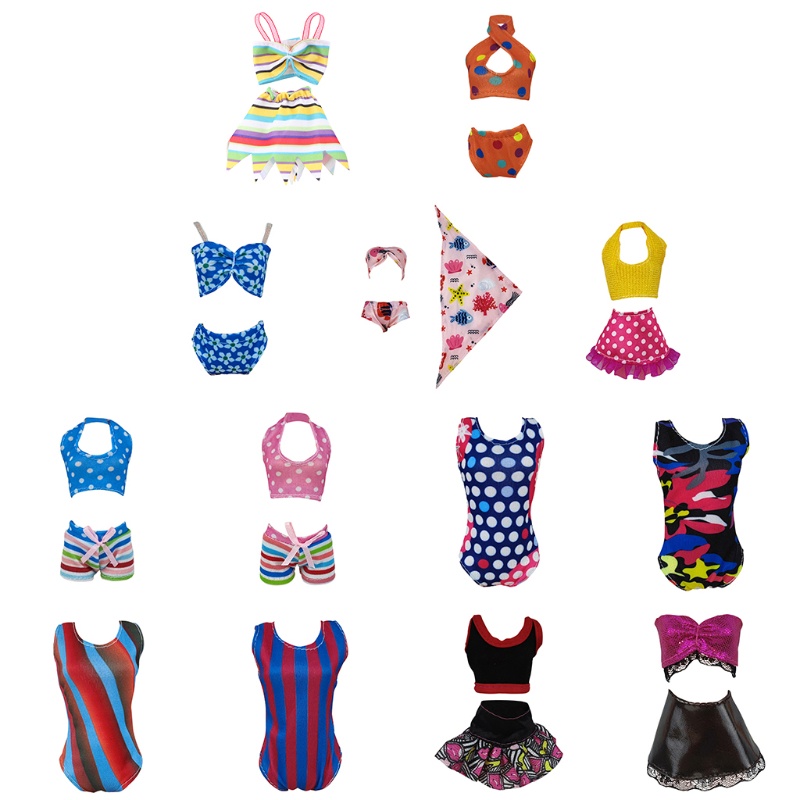 Bộ đồ bơi đồ chơi búp bê WMMB