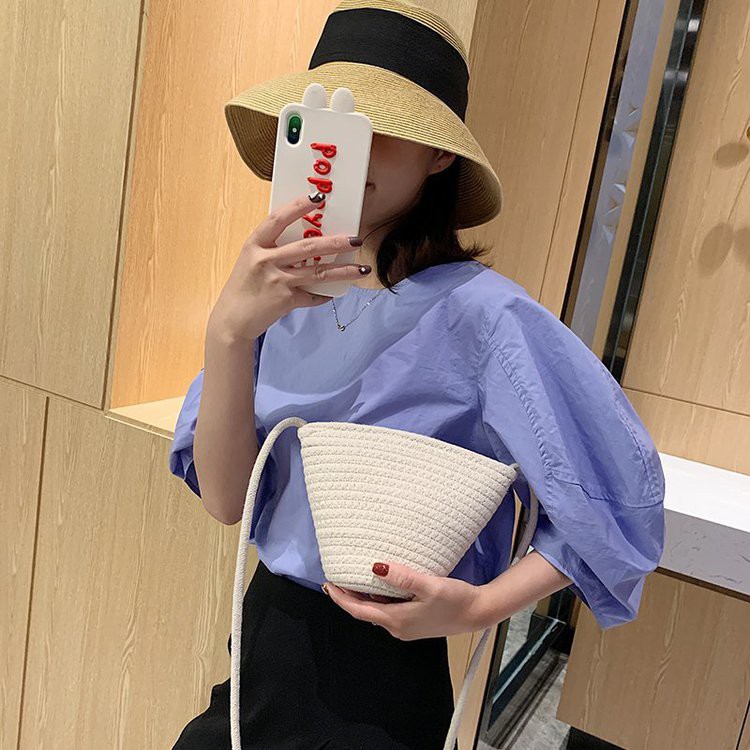 Túi Xách Đan Lát Thời Trang Cho Nữ