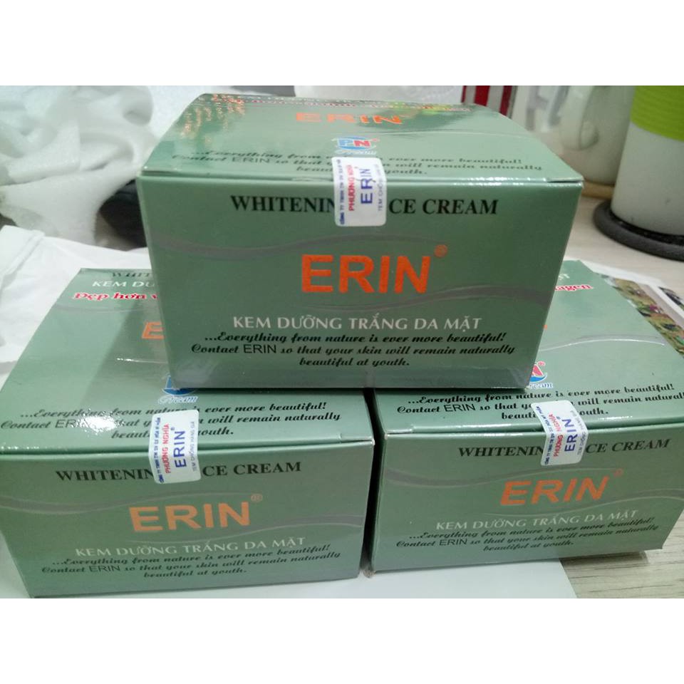 Kem dưỡng trắng da mặt Erin